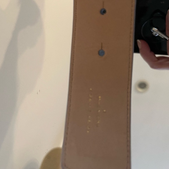 Periwinkle, blue Tory Burch logo belt size medium - Picture 3 of 5